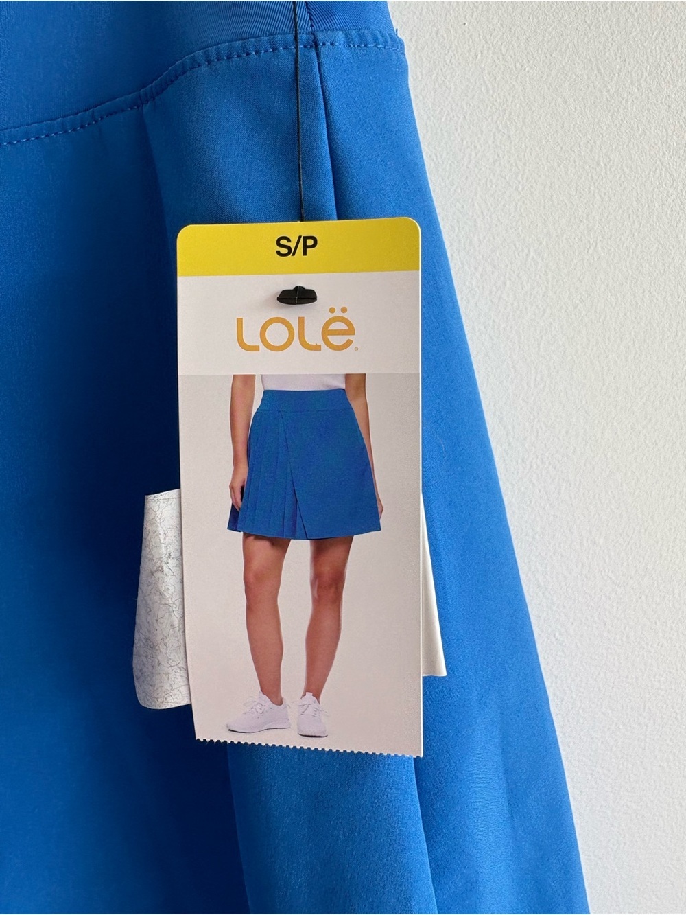 NWT Lolë Blue Pleated Tennis Golf Athletic Skort Size Small - Picture 3 of 7